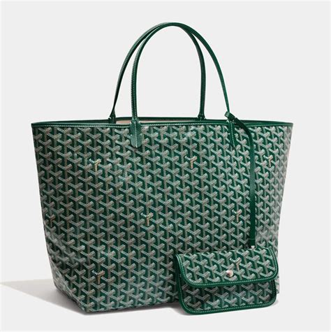 goyard clutch bag green|goyard artois mm bag.